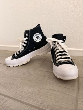 Converse Chuck Taylor All Star Platform High Top - Black & White